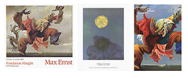 Bundle- 3 Assorted Max Ernst Rare Posters - £62.51 GBP