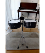 Professional Slade Timbales Drum Set Latin Percussion Instrument for Sal... - €1.114,05 EUR