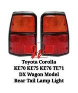 Rear Body Tail Lamp Lights Left Right fit Toyota Corolla DX KE70 TE71 E7... - $124.90
