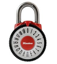 Master Lock 1588D Wide Magnification Combination Dial Padlock | Black - £9.53 GBP
