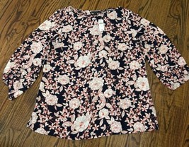 NEW BANANA REPUBLIC Factory Woman’s Floral Blouse Size Size Large NWT - $44.50