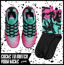 VaporMax Plus South Beach Socks Pink Blast Flyknit 2023 Shirt Clear Jade... - £16.53 GBP