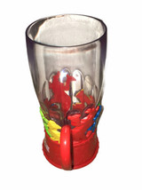 Disney on Ice Mickey Mouse Plastic Cup Mug Flashing Light Up Blinking Gl... - $9.50