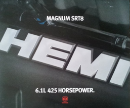 2005 Dodge MAGNUM SRT8 introductory HUGE sales brochure folder 05 HEMI - £7.86 GBP