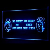 170139B No Shirt Women Free Drinks Bar Beer Night Party Hottest LED Ligh... - $21.99