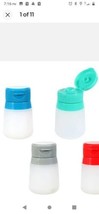 Cooking Concepts Silicone Travel Dressing Containers One Blue One green Flexible - £9.68 GBP
