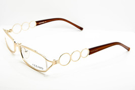 AZZARO Gold Brown Eyeglasses 3554 3 52mm French Design - €49,59 EUR