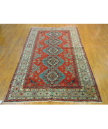 Vintage Estate Semi-Antique Handmade Joseghan Rug E99 - $584.10