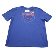 Chicago Cubs Shirt Mens L Blue Genuine Merchandise Short Sleeve MLB Tee - $16.71