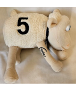 Serta Plush Sheep Sleep Number Counting Sheep #5 Curto Toy  2000 - £11.98 GBP