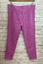 NOBO Juniors XXL (19) high rise SEAMLESS Crop Leggings  purple Orchid  - £17.58 GBP