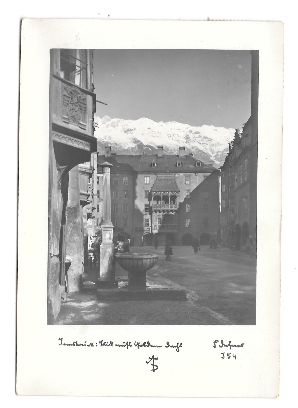 Primary image for Austria Innsbruck Goldenes Dachl Golden Roof Dr A Defner RPPC 4X6 Postcard L 54