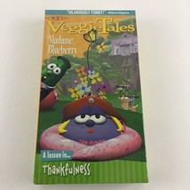 Big Idea Veggie Tales VHS Tape Madame Blueberry Thankfulness Sealed Vintage 2000 - £13.91 GBP