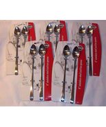 Stainless Iced Tea Norpro Long Handle Spoons 10 NEW Shakes Floats FIVE 2... - $530.96 MXN