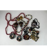Mardi Gras New Orleans Beads Throw Necklaces Zulu Proteus Krewes 2009 Lo... - £36.82 GBP