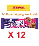 12 Piece Cadbury Dairy Milk Marvelous Creations Jelly Poppin Candy 38 gm... - £45.09 GBP