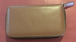 Tan Zip Around Women’s Vegan Wallet - $9.49