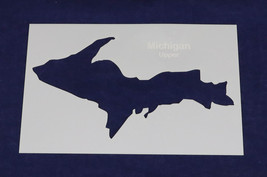 Michigan Upper Peninsula Stencil- 15.7 x 30 Inches - £23.62 GBP