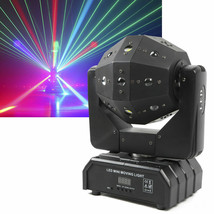 4 In1 Led Moving Head Beam Light Rgbw Dmx Dj Bar Disco Club Party Stage Lighting - $219.99