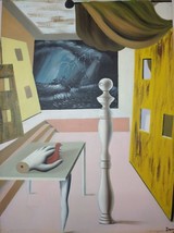 Outstanding Surrealistic Oil Painting Homage to Dali, Signed Danny t. 89 x 66 cm - £154.43 GBP