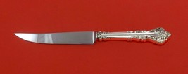Silver Masterpiece by International Sterling Steak Knife Serrated Custom 8 1/2&quot; - £61.50 GBP