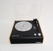 Victrola Eastwood VTA-72-BAM Bluetooth Record Player - Bamboo READ image 2