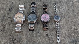 Lot of 4 Fossil Ladies/Women&#39;s Watches Metal Band Style - Read Descriptions - $49.99
