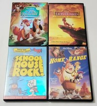 The Fox And The Hound, Home On The Range, School House Rock &amp; Lion Guard DVD - £8.99 GBP
