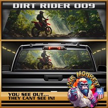 Dirt Rider 009 Truck Back Window Graphics - £43.35 GBP+