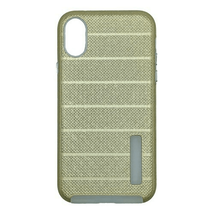 Slim Cross Grip Thin Case Cover for iPhone XR 6.1&quot; GOLD - £6.02 GBP