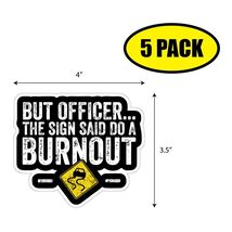 5 PACK 3.5&quot;x4&quot; THE SIGN SAID TO DO Sticker Decal Humor Funny Gift VG0166 - $11.39 CAD