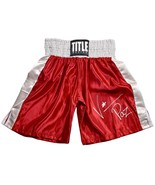 VINNY &quot;PAZ&quot; PAZIENZA SIGNED Autographed BOXING TRUNKS 5X JSA CERTIFIED W... - $2,423.09 MXN