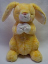 Ty Beanie Buddies Soft Praying Orange Bunny Rabbit 11" Plush Stuffed Animal Toy - $18.32