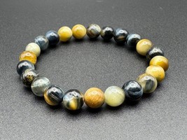 Handcrafted Natural Dream Tiger Eye Bracelet for Energy and Focus - $15.81