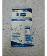 (1) ICY BREEZE  FRESHENS BREATH MOUTH SPRAY  Icymint New-Sealed - $54.14 CAD