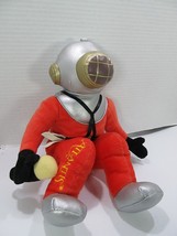 Atlantis Paradise Island Deep Sea Diver Stuffed Plush Doll Toy 11&quot; - £11.24 GBP