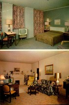 Vintage Natural Color POSTCARD-GUEST Suite At Hollywood Knockerbocker Hotel BK52 - £3.11 GBP