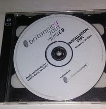 Britannica 2001 Standard Edition CD ROM - Windows  - Vintage Software *DISC ONLY - £27.05 GBP