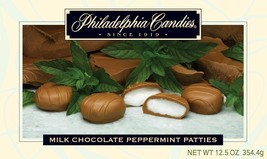 Philadelphia Candies Milk Chocolate Covered Peppermint Patties, 12.5 Ounce Gift - £12.61 GBP