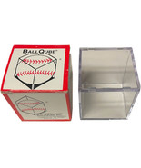 Baseball 1-Ball ACRYLIC Ball Qube Display Case Holder/Cube - NEW - £6.22 GBP