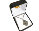 Miraculous Medal Necklace Gift Box 7/8&quot;H on an 18&quot; chain Creed Collectio... - $19.49