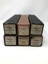 Lot Of 6 Waltz Style Piano Rolls Old Vintage and Antique - £34.84 GBP