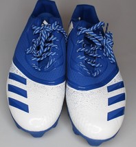 Adidas Icon V MD Baseball Rubber Cleats Men&#39;s US Size 15 Blue G28286 NEW - £31.15 GBP
