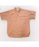 Vtg Mens The Original Red Camel Short Sleeve Button Down Shirt Xl Made I... - €16,41 EUR