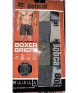Bobcat ~ 4-Pair Men&#39;s Boxer Briefs Polyester Blend Performance ~ XL (40-42) - $36.29 CAD