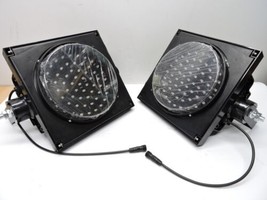 (Box of 2) - LLI Lighting CFLBC08-Y-T Solar Powered 8&quot; Flashing Beacons - NEW! - £365.11 GBP
