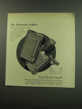 1949 Van Cleef &amp; Arpels Mysterious Lighter Advertisement - £14.82 GBP