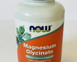 NOW FOODS Magnesium Glycinate - 180 Tabs - Nervous System Support - Exp ... - $18.71