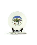 Mikasa Bone China Season Greetings Cake Plate &amp; Server  11&quot; B2042 - £36.01 GBP