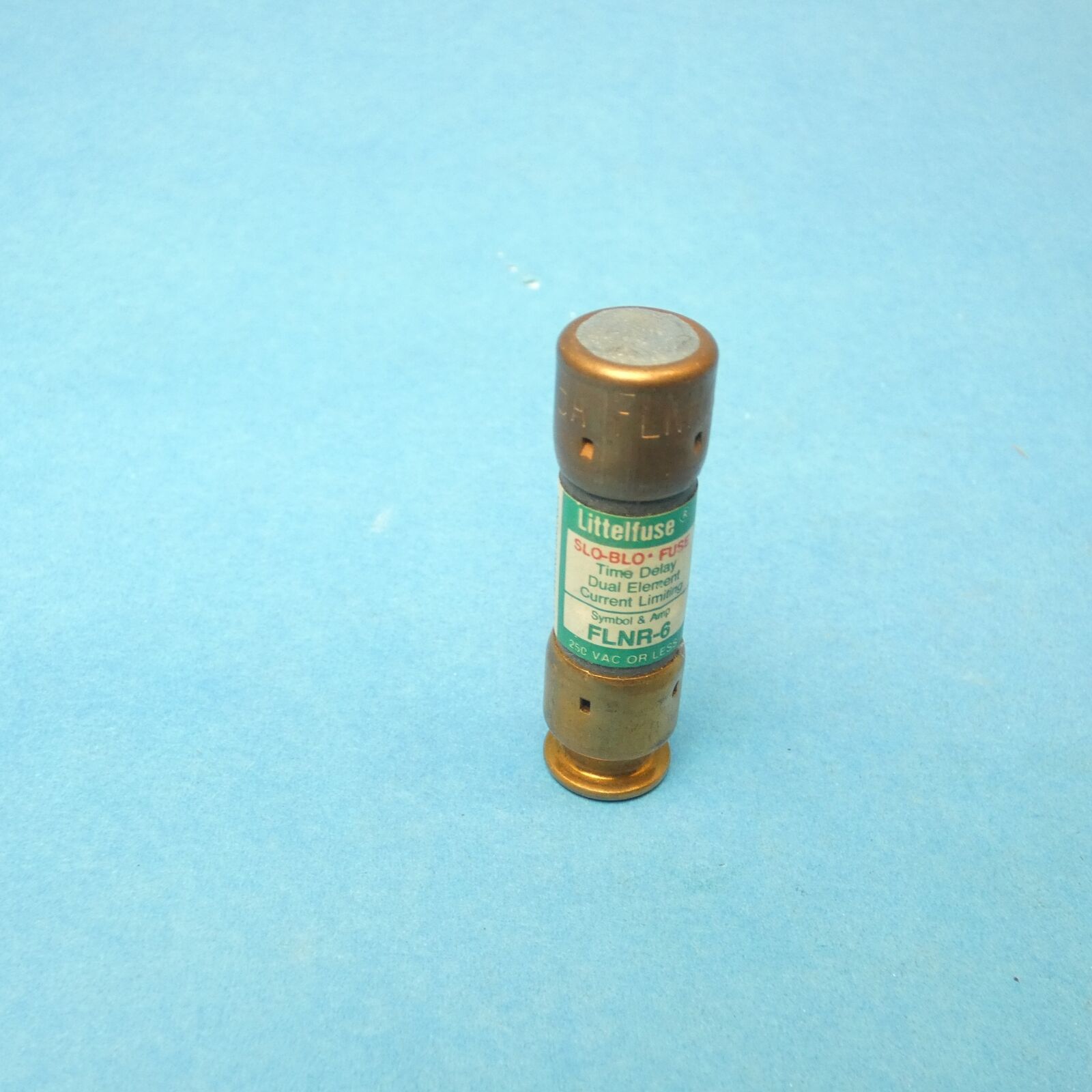 Littelfuse FLNR6 Time-delay Fuse Class RK5 6 Amps 250VAC/125VDC - $1.95